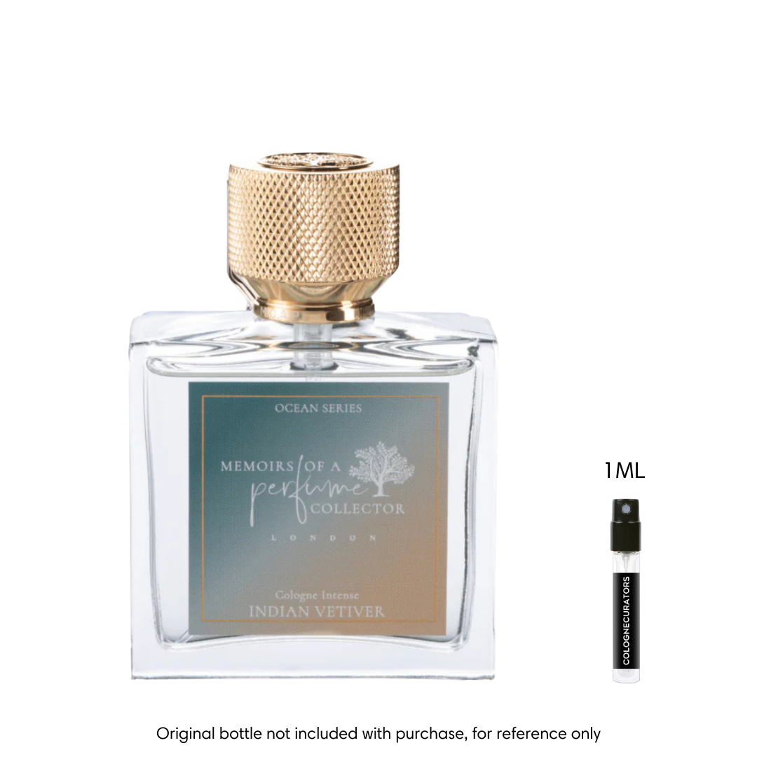 Memoirs Of A Perfume Collector Indian Vetiver Extrait