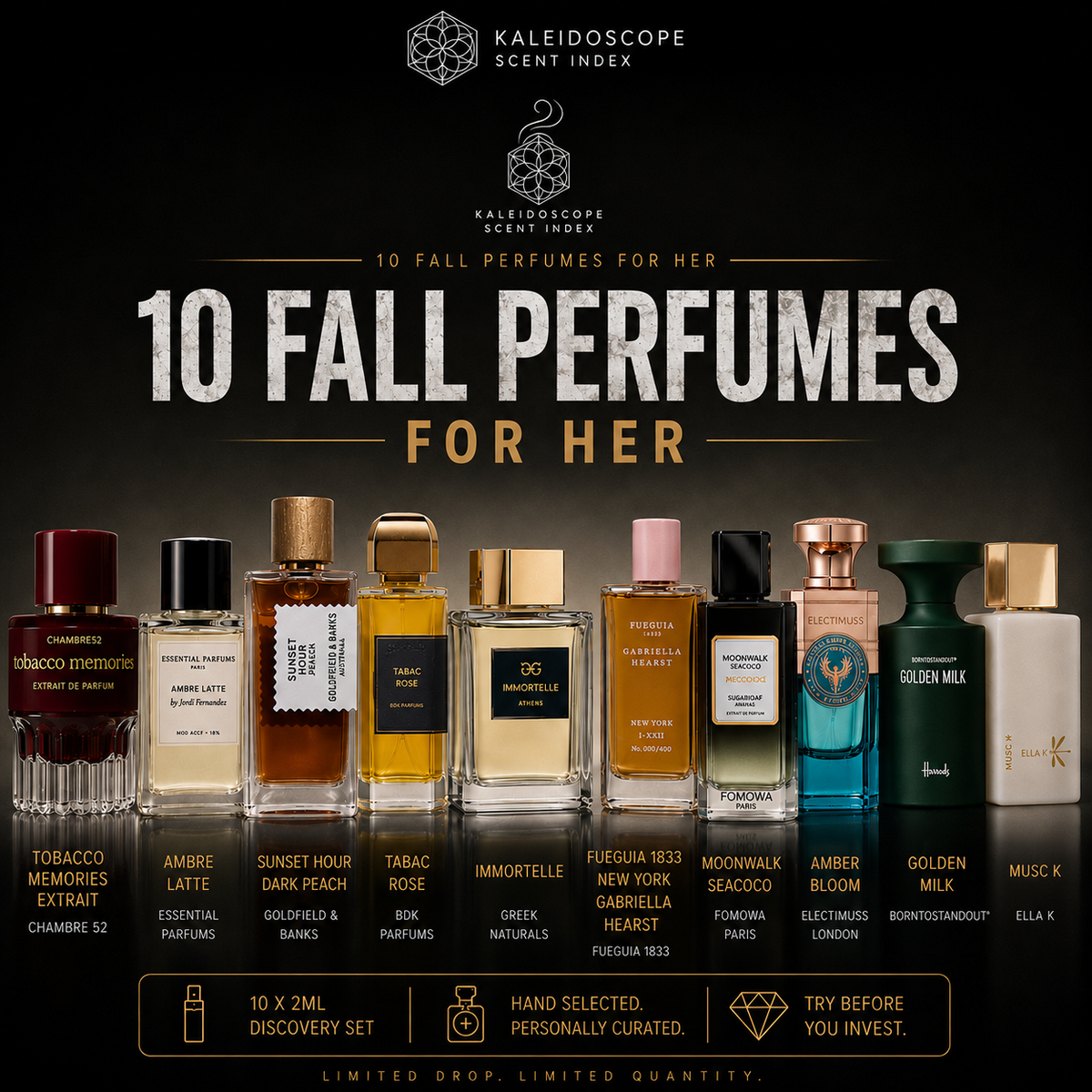 KSI Curated 003 - Fall Perfumes For Her