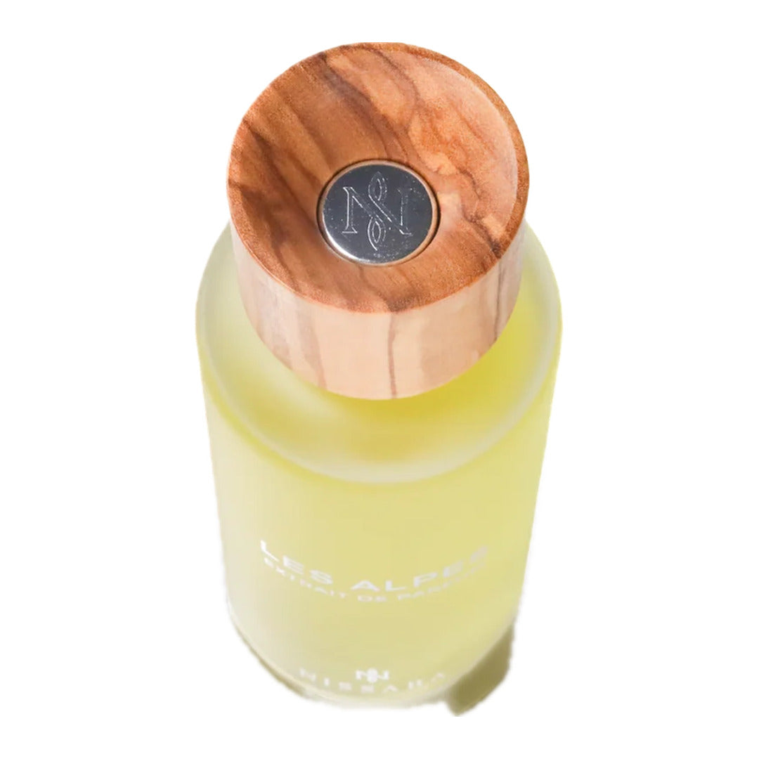 Nissaba Les Alpes Extrait de Parfum fragrance bottle