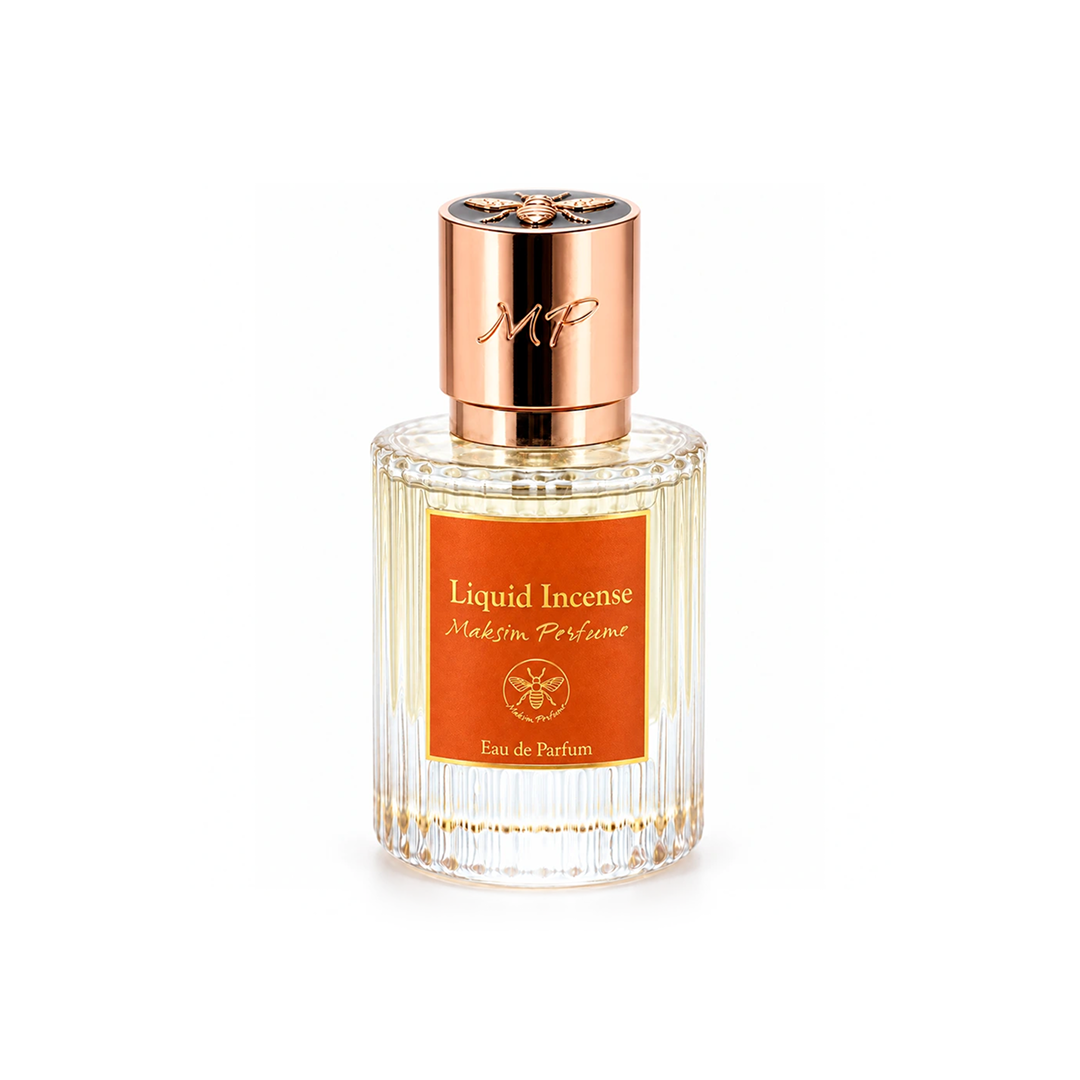 Maksim Liquid Incense 50ml Eau de Parfum bottle