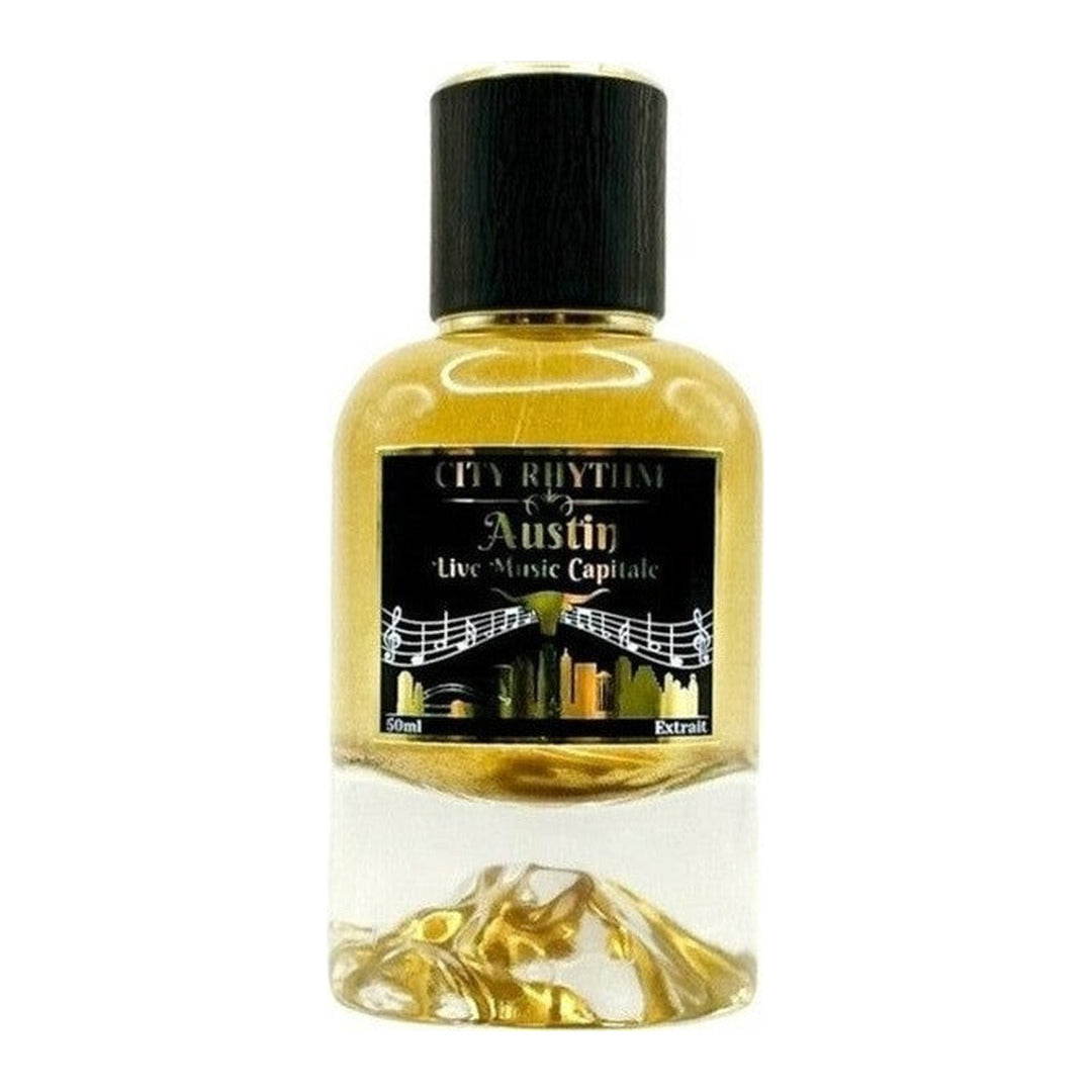 City Rhythm Austin fragrance bottle