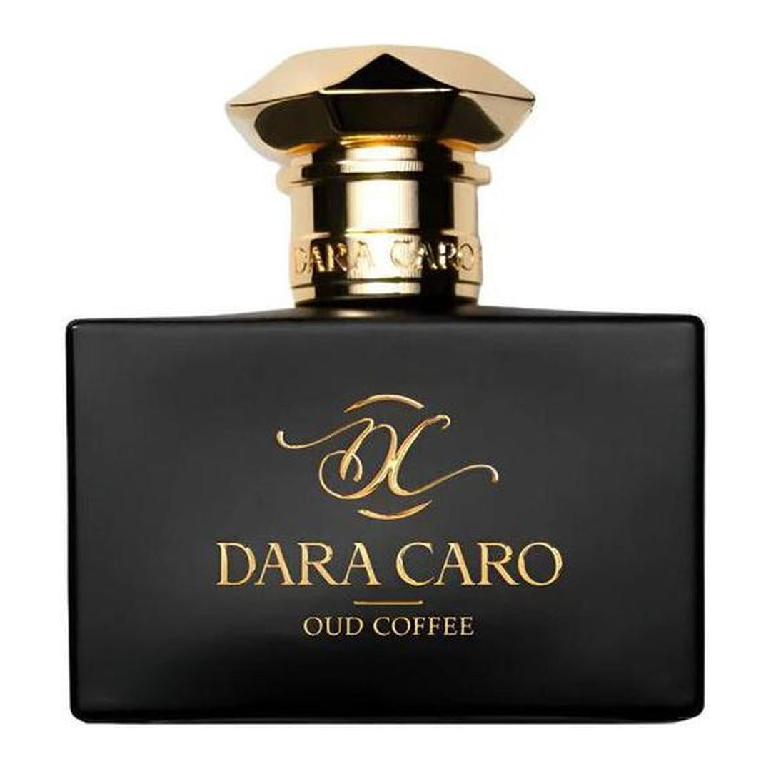 Dara Caro Oud Coffee fragrance bottle