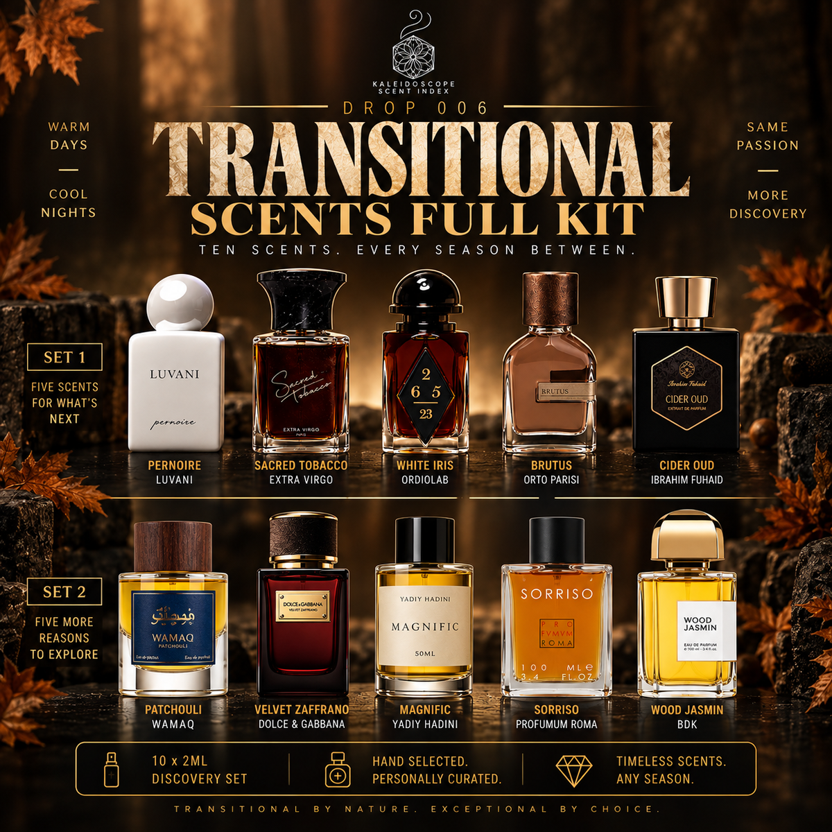 KSI Curated 006 - Transitional Scents Full Kit