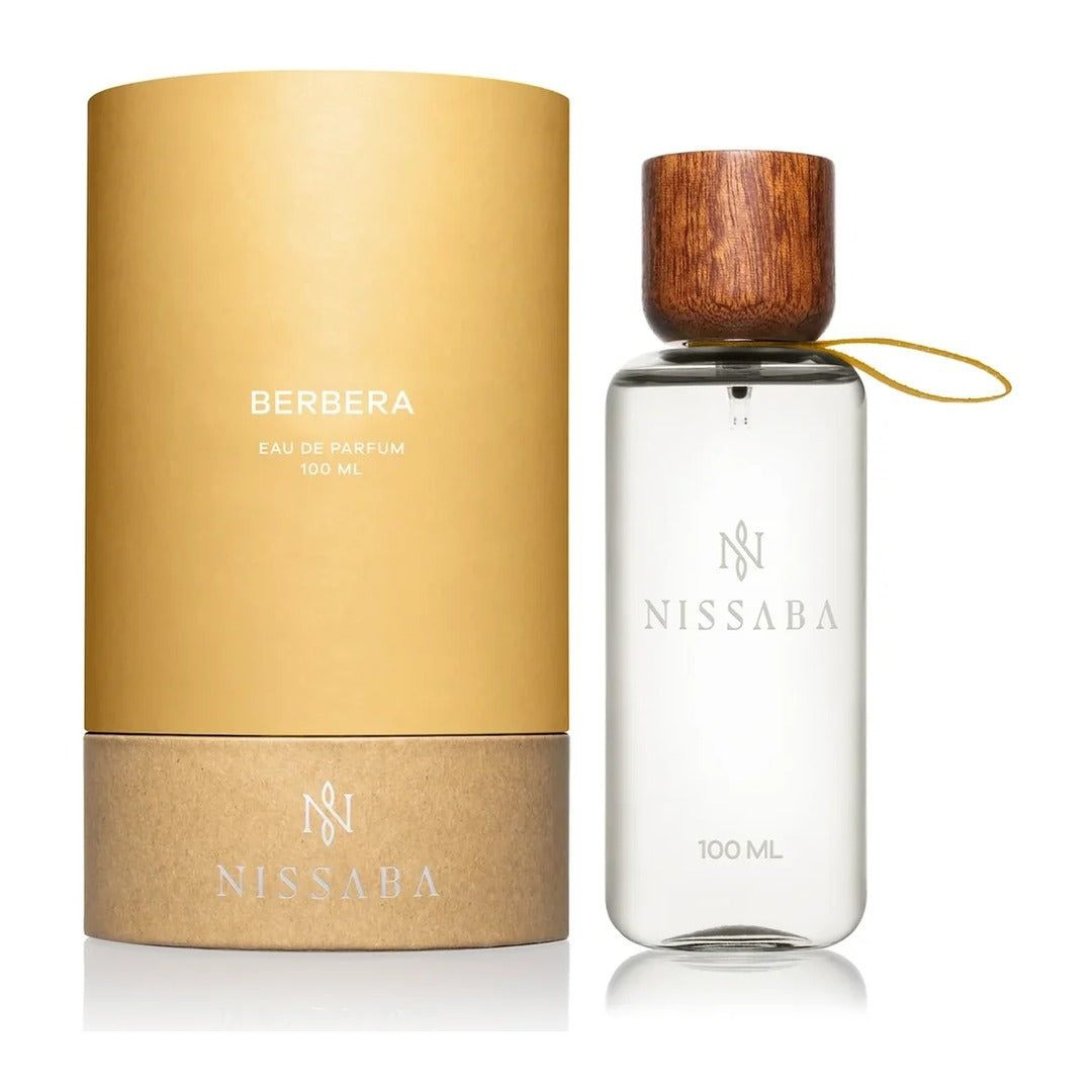 Nissaba Berbera eau de parfum bottle and carton