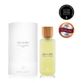 Nissaba Les Alpes extrait de parfum bottle with its tube packaging