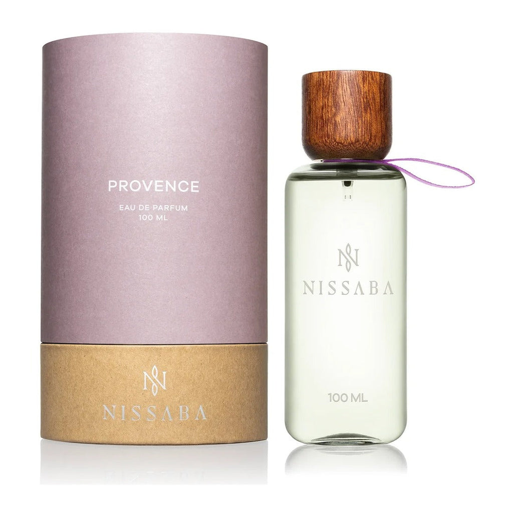 Nissaba Provence eau de parfum bottle and carton