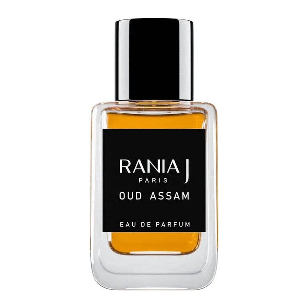 Rania J. Oud Assam fragrance bottle
