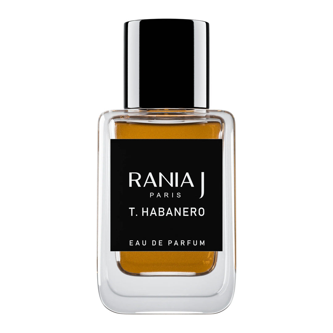 Rania J. T. Habanero eau de parfum bottle