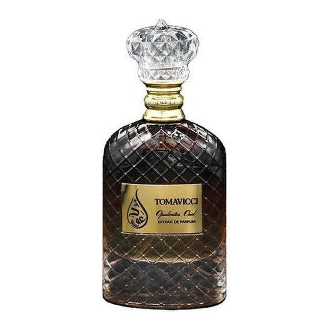 Tomavicci Opulentia Oud fragrance bottle