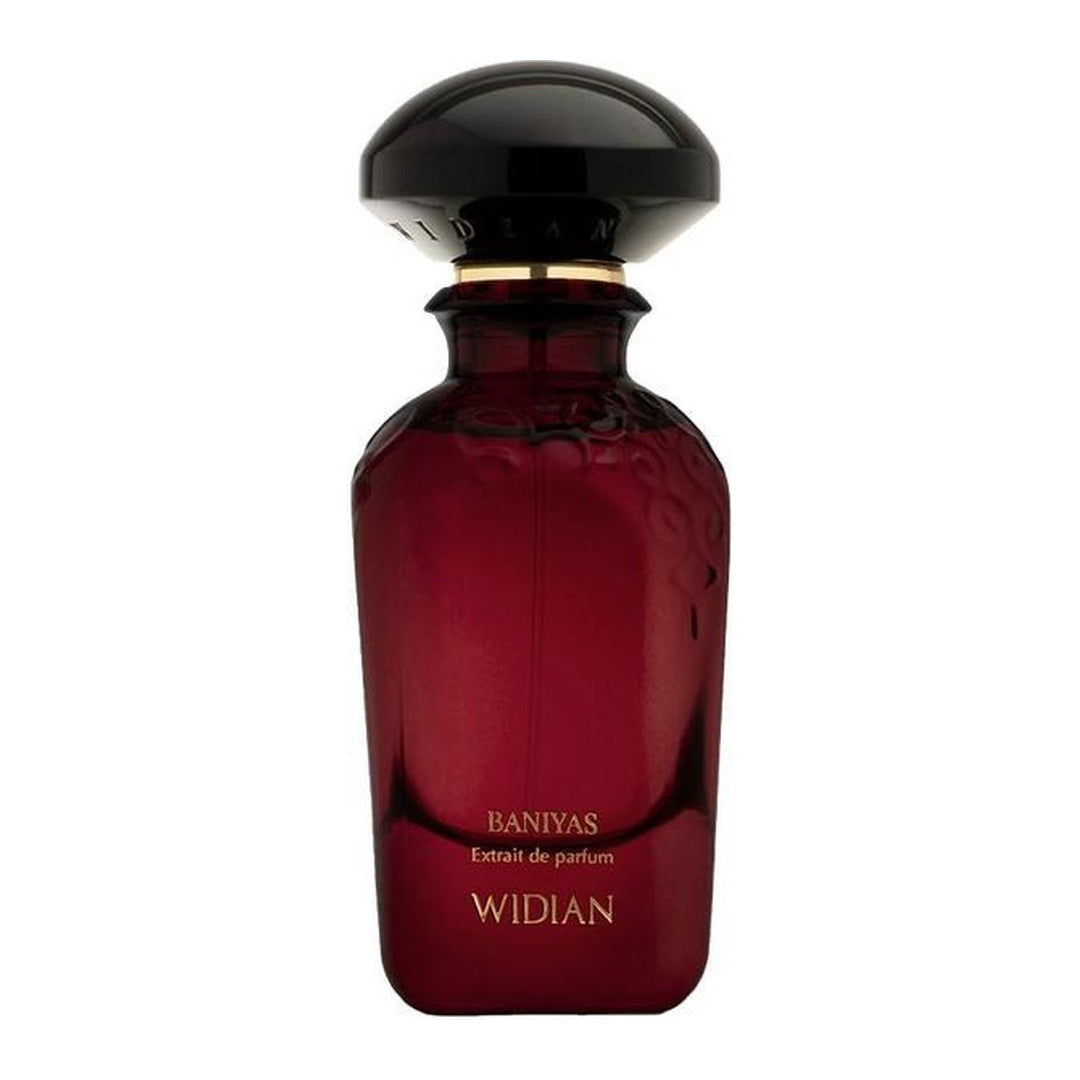 Widian Baniyas fragrance bottle