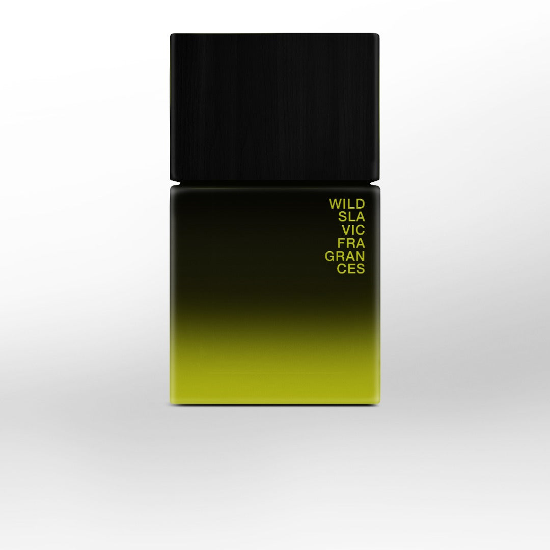 Wolf Brothers Mora eau de parfum bottle, reverse