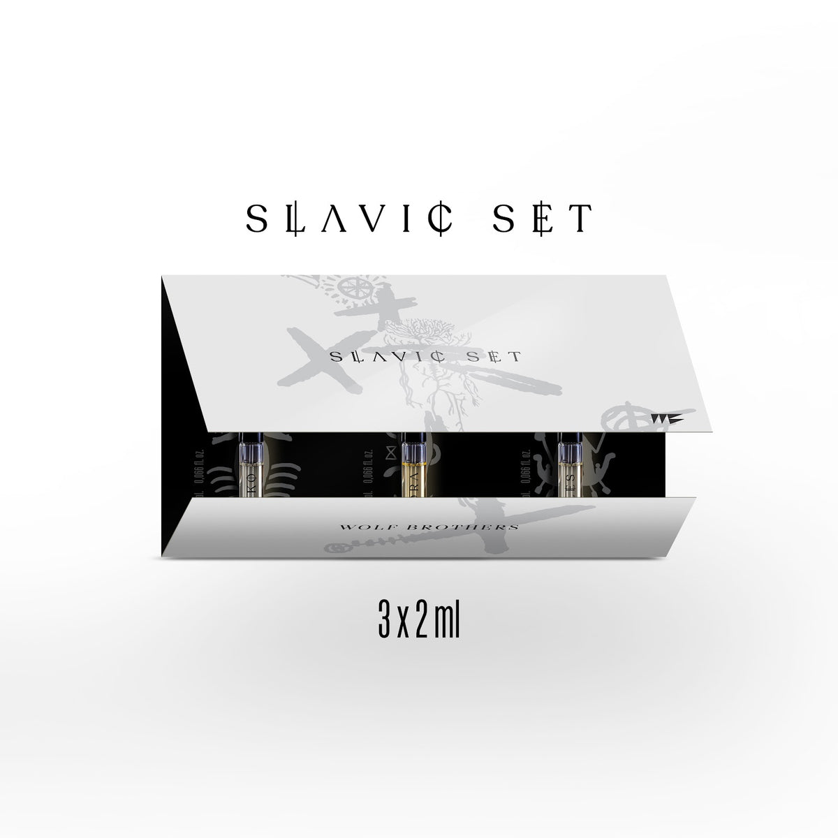 Wolf Brothers Slavic Set box closed, front