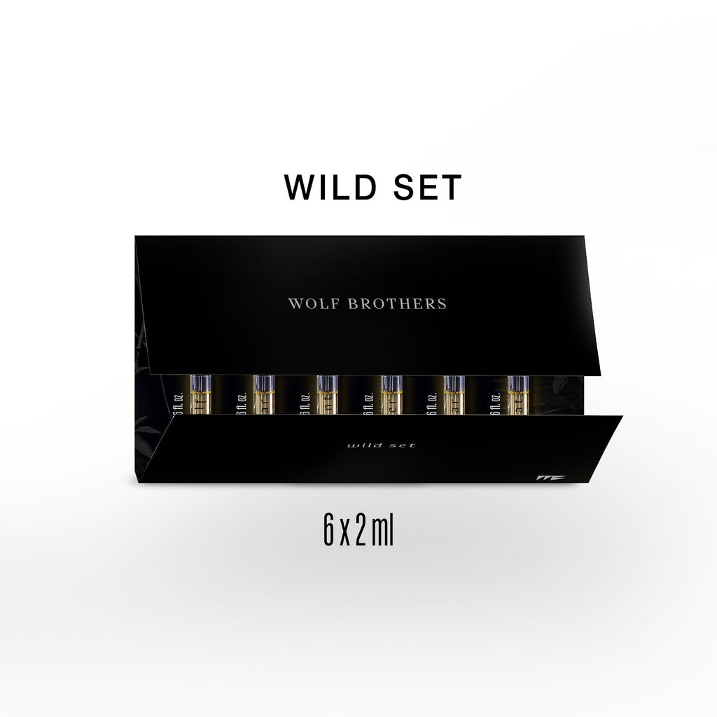 Wolf Brothers Wild Set box closed, front