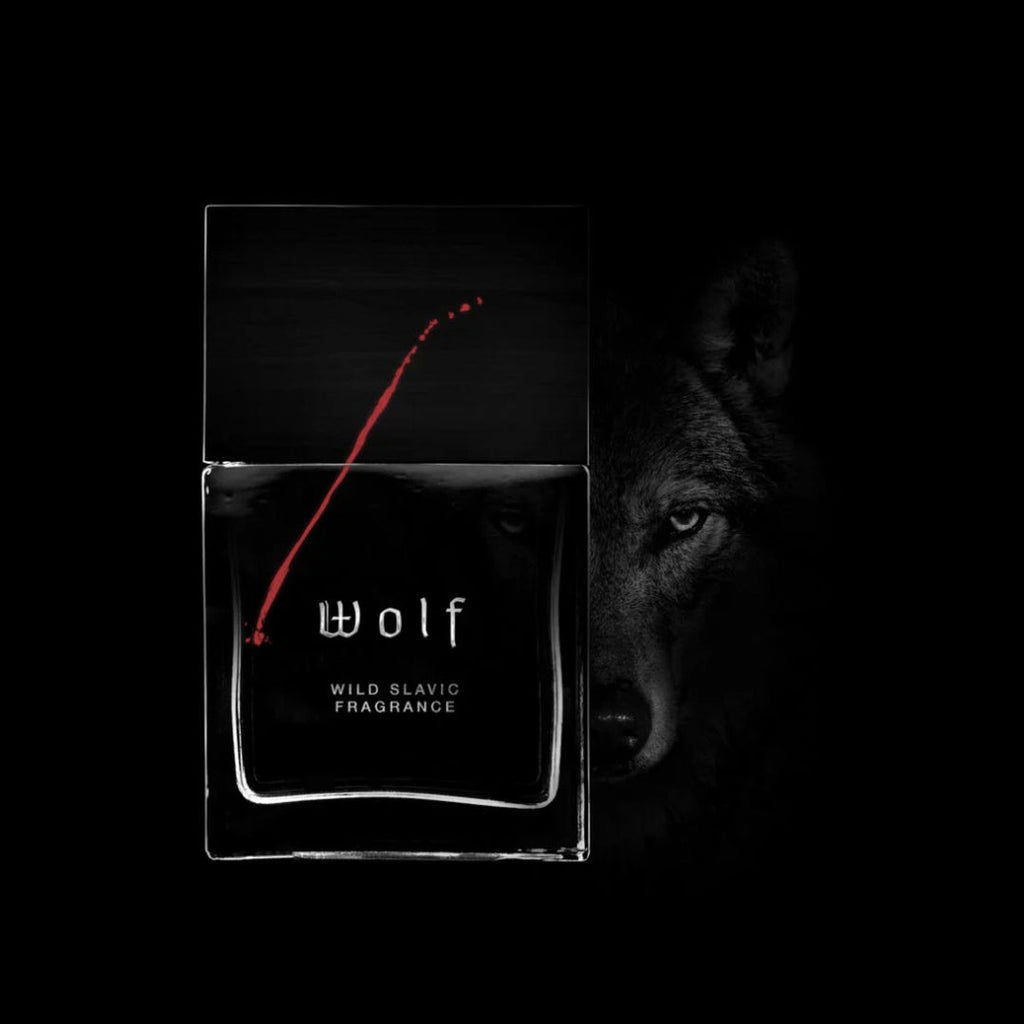 Wolf Brothers Wolf eau de parfum bottle with wolf