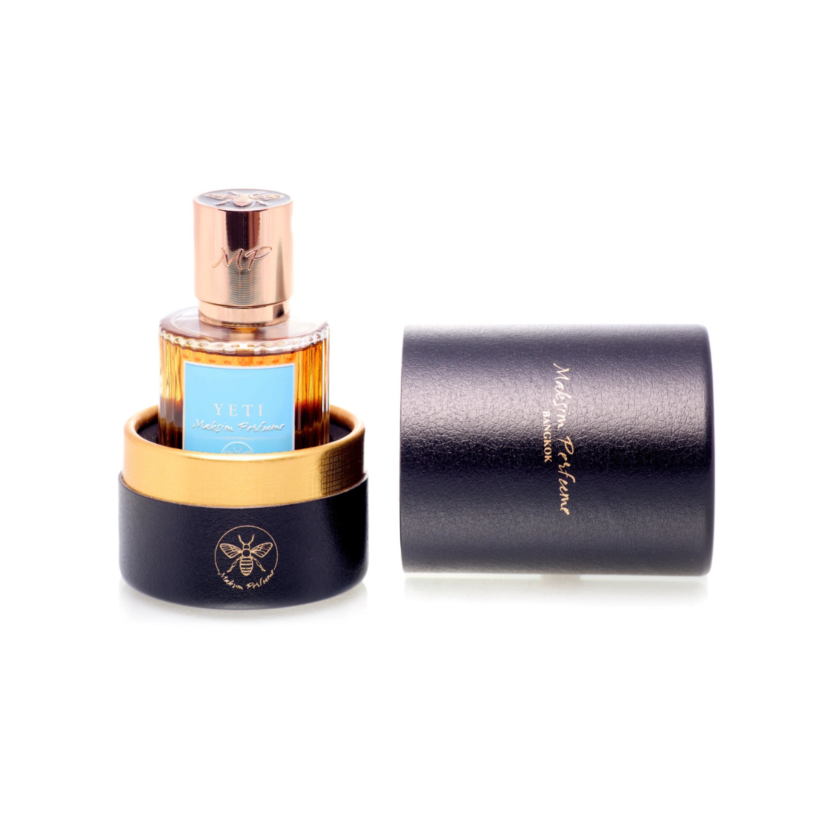 Maksim Yeti bottle with the Maksim Perfume presentation box